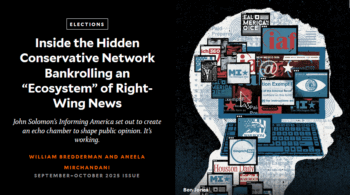 Mother Jones (9—10/25): The Informing America Foundation “boasts of funding a network of thousands of platforms that have quietly shaped public opinion by stoking an array of right-wing conspiracy theories.”