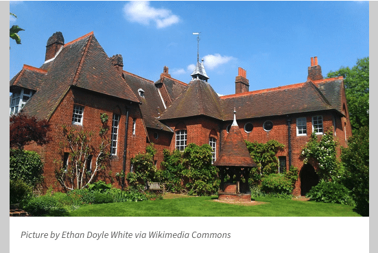 Figure 3: A picture of Red House in Bexleyheath, south-east London.