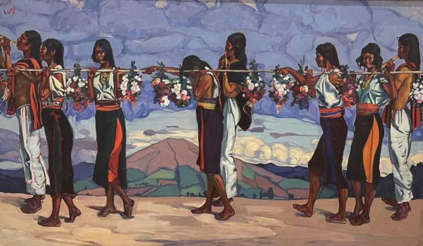 Camilo Egas (Ecuador), Fiesta indígena (Indigenous Festival), 1926.