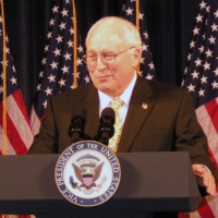 Former U.S. vice president Richard “Dick” Cheney