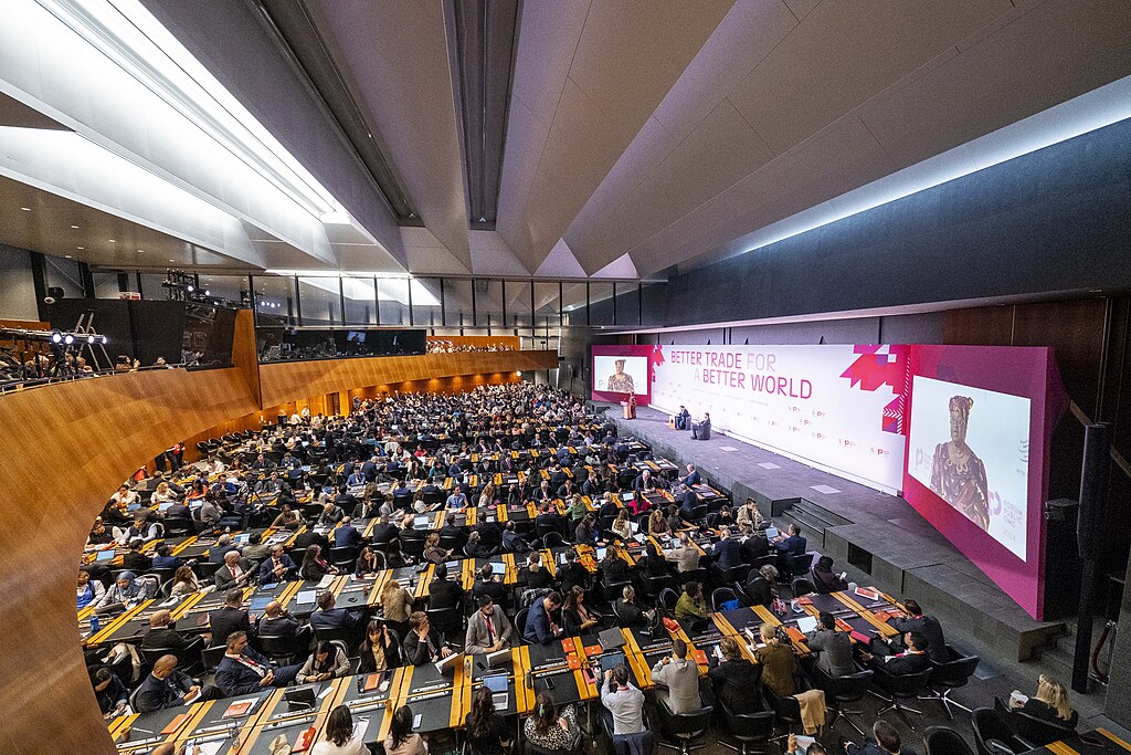 Launch of the World Trade Report in 2024. Photo: WTO