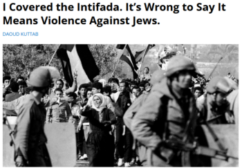 Daoud Kuttab (FAIR.org, 7/7/25): Intifada is “an Arabic word that has been hijacked and misused by people who would rather Palestinians remain silent and submissive under occupation.”