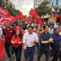 Ecuadorians protest Daniel Noboa’s far-right agenda in Quito, July 2024. Photo courtesy Popular Unity