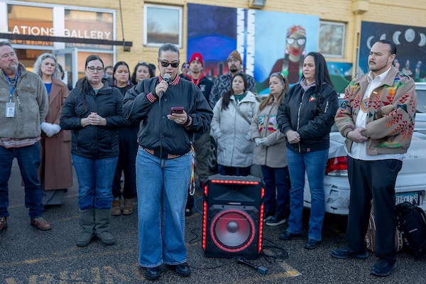 MR Online   Rachel Dionne Thunder an Indigenous activist shares her experience of federal agents attempting to detain her on Jan 9   MR Online