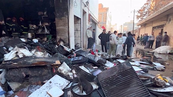 Aftermath of protests in Iran on January 10, 2025. (Photo: IRIB)