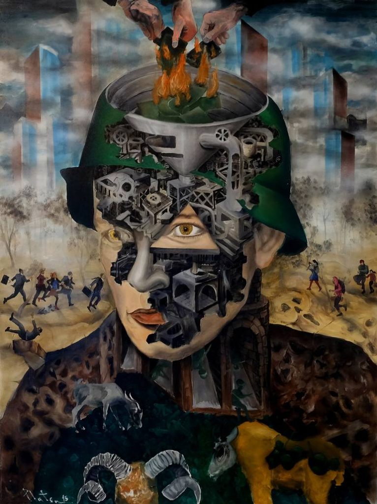 Obie Platon (Romania), Contemporary War, 2015.