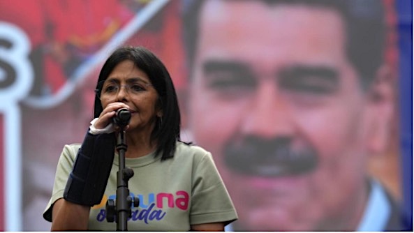 MR Online   Delcy Rodríguez Vice President and acting president of Venezuela   MR Online