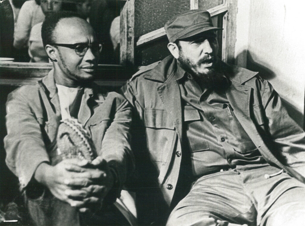 Amilcar Cabral & Fidel Castro, Tricontinental Conference, Havana, 1966