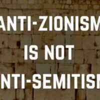 Anti-Zionism is not Anti-Semitism
