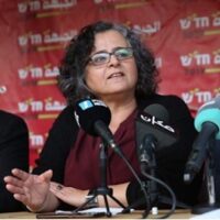 Hadash lawmakers: Ofer Cassif, Aida Touma-Sliman and Ayman Odeh (Photo: Al-Ittihad)