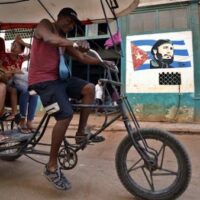 Bicycle transport, Havana, Cuba, March 3, 2026. Photo: EFE