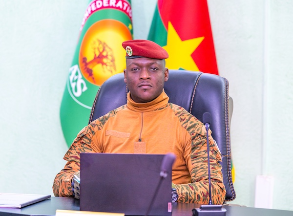 A portrait of President Ibrahim Traoré (Wikimedia Commons, 2026)