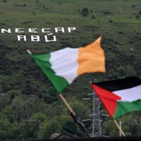 Sinn Féin’s internationalist republicanism is increasingly in step with a younger generation in Irish politics. (Charles McQuillan/Getty Images)