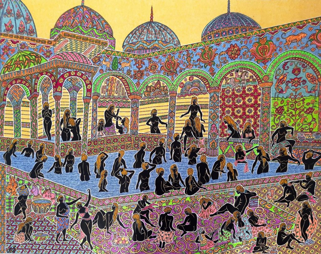 Mohammad Ariyaei (Iran), Garden of Angels, 2023.