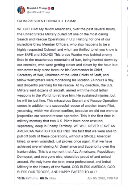 https://truthsocial.com/@realDonaldTrump/posts/116350133044957842