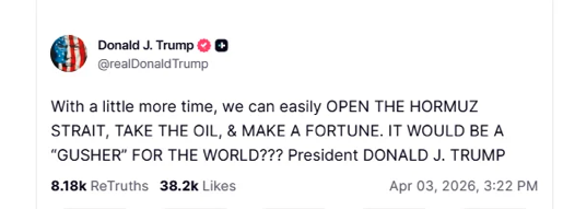 https://truthsocial.com/@realDonaldTrump/posts/116340751005894827