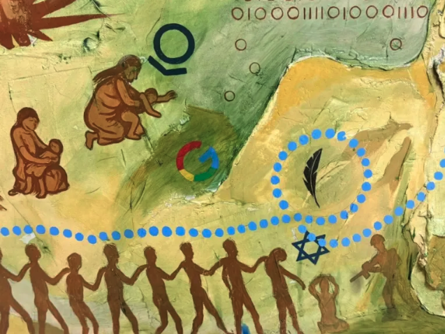 Detail from The Jevons Paradox from Gaia, Sixth Extinction Series by Gordon Lidl