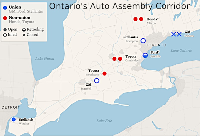 Ontario's Auto Assembly Corridor