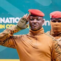 President of Burkina Faso, Captain Ibrahim TRAORÉ