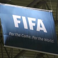 FIFA flag. [Photo: Thomas Couto/Flickr]