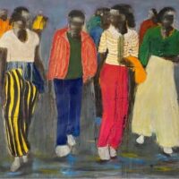 Olga Yaméogo (Burkina Faso), Le soleil est dans vos pieds (The Sun Is at Your Feet), 2023.