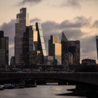 The expansion of free zones is rewriting Britain’s democracy in favour of corporate power. (Photo by Leon Neal/Getty Images)