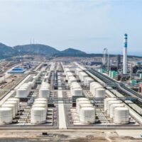 Dalian, China — Hengli Petrochemical’s refining and chemical complex on Changxing Island. China’s Ministry of Commerce ordered Chinese companies not to recognize, enforce or comply with U.S. sanctions targeting Hengli and four other refineries over purchases of Iranian crude.
