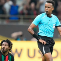 Referee Omar Artan, was denied a US visa to officiate World Cup games. AP Photo/Mosa’ab Elshamy, File)