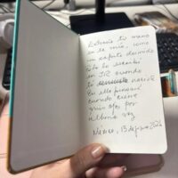 Your hand rests in mine, like a sleeping little frog. I wrote this in JR when you were born. I’ll think of this when I close my eyes for the last time – Mexico, June 16, 2026’