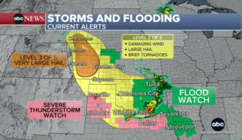 ABC World News Tonight (6/23/26) reported on weather like there was no such thing as climate.