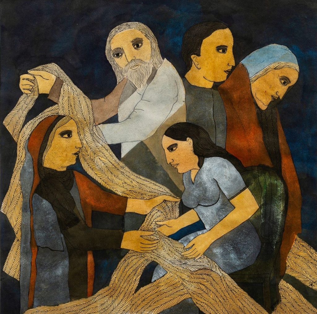 Badri Narayan (India), The Discourse on the Garment, 1997.