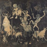 Dumile Feni (South Africa), African Guernica, 1967.