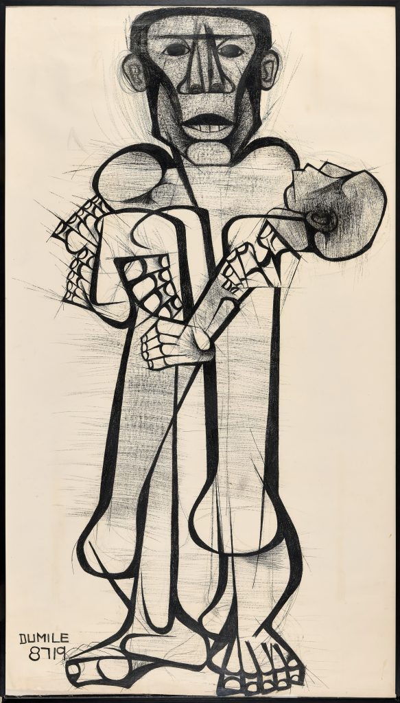 Dumile Feni (South Africa), Hector Pieterson, 1987.