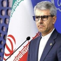 Iranian FM spokesperson Esmaeil Baghaei. X/ @nanana365media