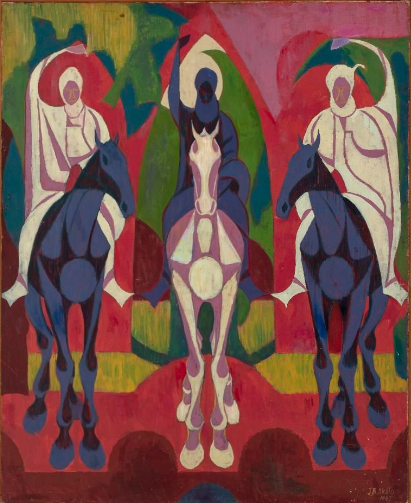 Jimoh Bola Akolo (Nigeria), Fulani Horsemen, 1962.