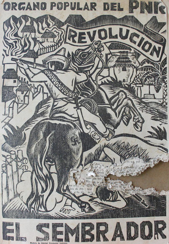 Gabriel Fernández Ledesma (Mexico), Portada de El sembrador (Cover for El Sembrador), 1930.