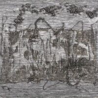 Jesús Rafael Soto (Venezuela), Barroco negro (Black Baroque), 1961.