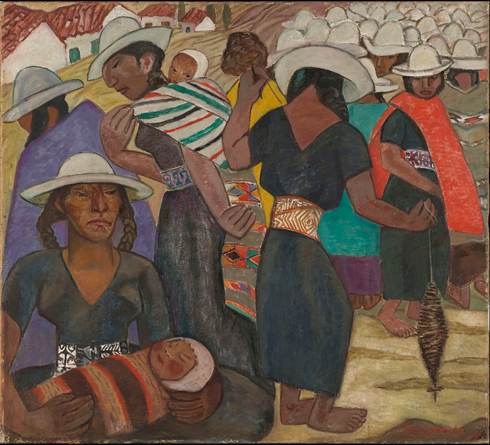 Julia Codesido (Peru), Indias Huancas (Huanca Indigenous Women), 1931.