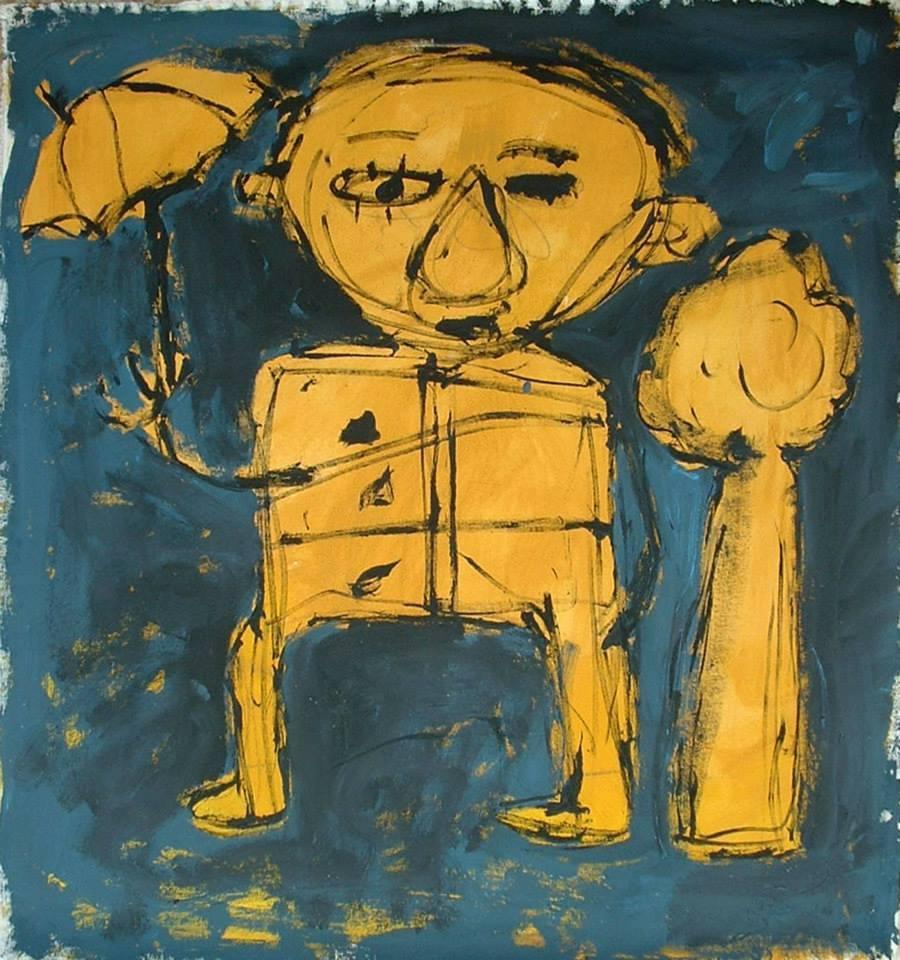 Mohammed Joha (Palestine), A Man and a Tree, 2003.