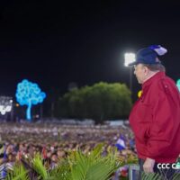 Celebration of the 47th anniversary of the triumph of the Sandinista Popular Revolution in Managua. (July 19, 2026) Photo: César Pérez
