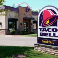 A Taco Bell fast food restaurant is shown Tuesday, July 14, 2026, in Taylor, Michigan. [AP Photo/Paul Sancya]