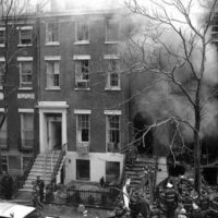 1970 Townhouse Explosion by the Weather Underground in Greenwich Village.