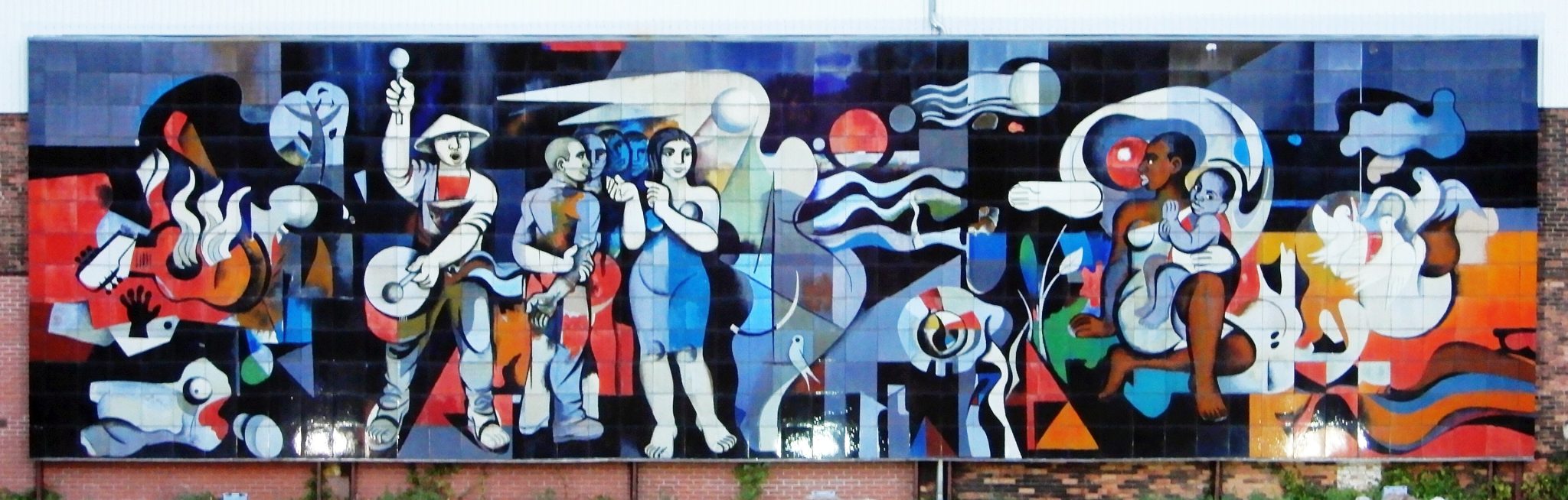 Willi Neubert, Internationale Solidarität (International Solidarity), 1977—1978.