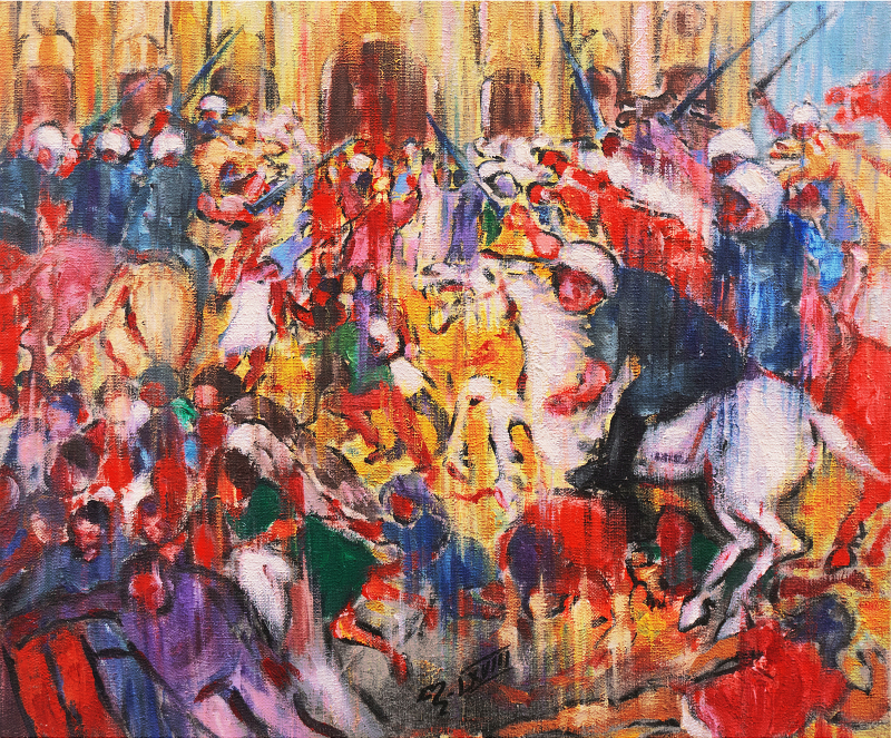 Benjamin Silva (Brazil), Massacre of Tlatelolco, 1968.