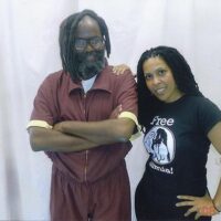 Johanna Fernandez with Mumia Abu Jamal