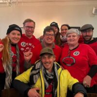 Some of the ‘rebel teachers’ running as Victorian Socialists candidates in the state election CREDIT: Supplied