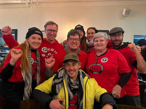 Some of the ‘rebel teachers’ running as Victorian Socialists candidates in the state election CREDIT: Supplied