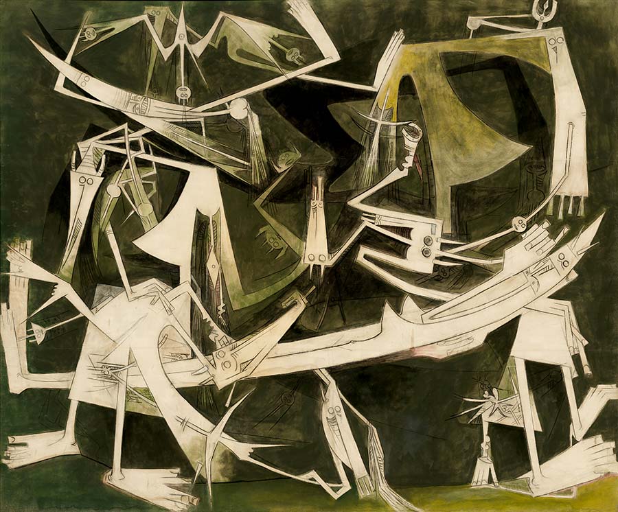 Wifredo Lam (Cuba), Tercer Mundo (Third World), 1966.
