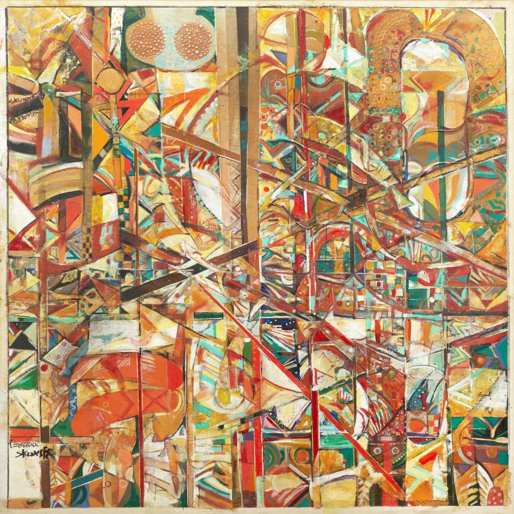 Alexander ‘Skunder’ Boghossian (Ethiopia), Crossroads, 1992—1997.