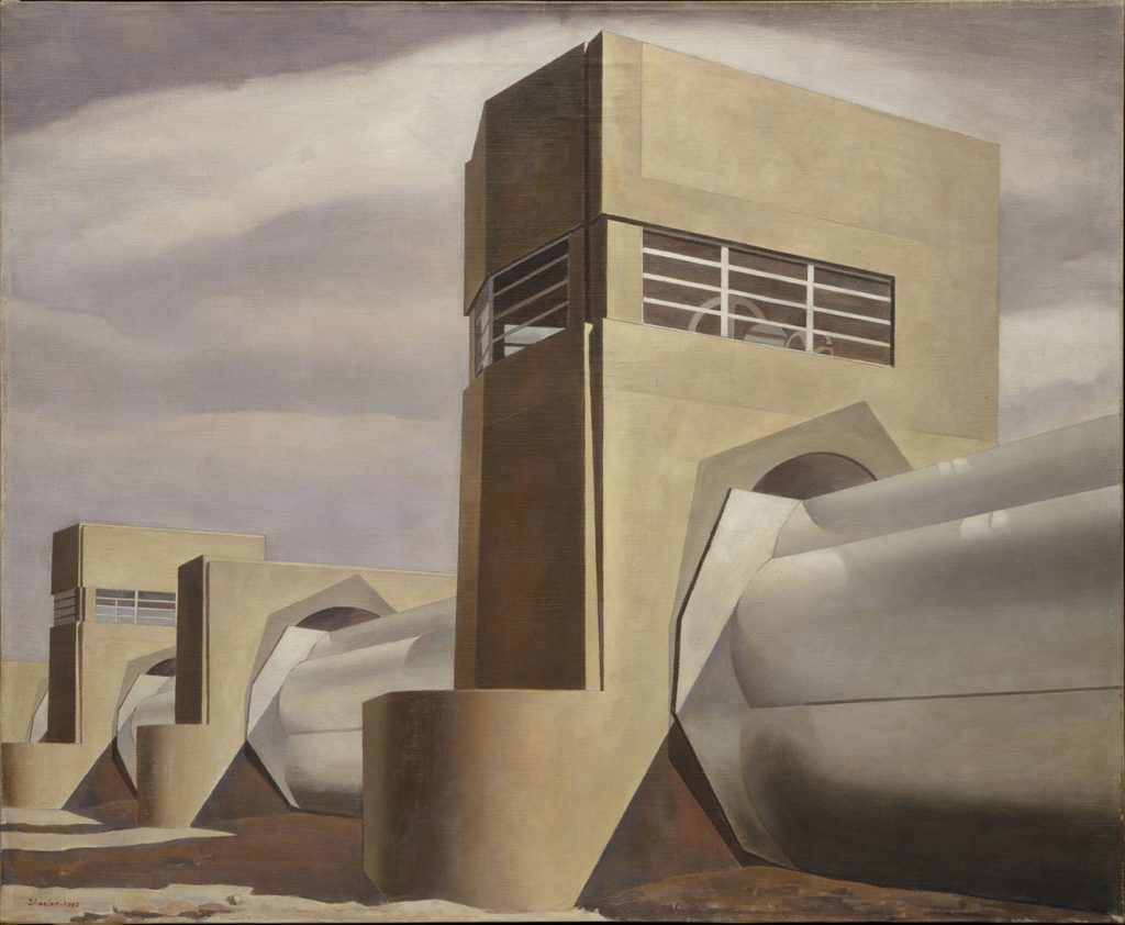 Charles Sheeler (United States), Water, 1945.